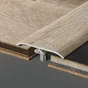 Barre De Seuil À Fixer Avec Cheville Invisible À Coller Effet Bois, L.37 Mm X L