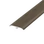 Barre De Seuil À Fixer Avec Cheville Invisible À Coller Effet Bois, L.37 Mm X L