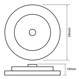 Membrane pour robinet flotteur Siamp 34 9716 07