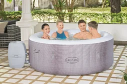 Spa gonflable LAY-Z CANCUN BESTWAY, 2/4 places, rond