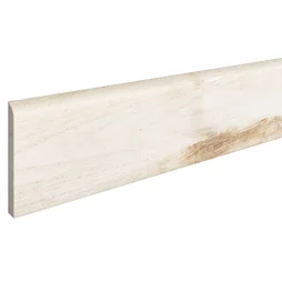 Lot de 2 plinthes Mikado blanc H.7.5 x L.90 cm x Ep.9 mm