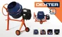 Bétonnière électrique 125 l DEXTER en kit