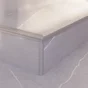 Nez De Marche Décoratif Escaliers Et Sol Argent Mat Alu L.250 Cm X Ep.19 Mm