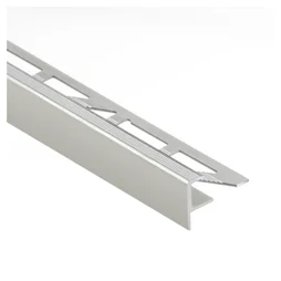 Nez De Marche Décoratif Escaliers Et Sol Argent Mat Alu L.250 Cm X Ep.20 Mm