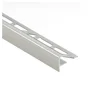 Nez De Marche Décoratif Escaliers Et Sol Argent Mat Alu L.250 Cm X Ep.20 Mm