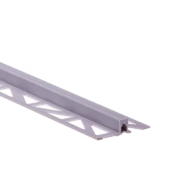 Joint De Dilatation Et Fractionnement Sol Gris Clair Mat Pvc L.250 Cm X Ep.11 Mm