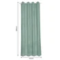 Rideau tamisant, New manchester vert l.140 x H.280 cm INSPIRE