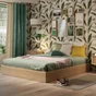 Rideau tamisant, New manchester vert l.140 x H.280 cm INSPIRE