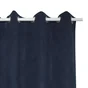Rideau tamisant, Newmanchester bleu l.140 x H.280 cm INSPIRE