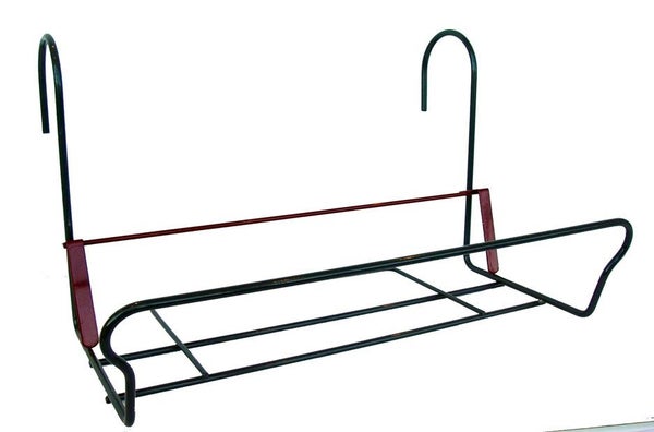 Support Balconnière Jardifer Rectangulaire Gris, H.23 X L.41.5 Cm