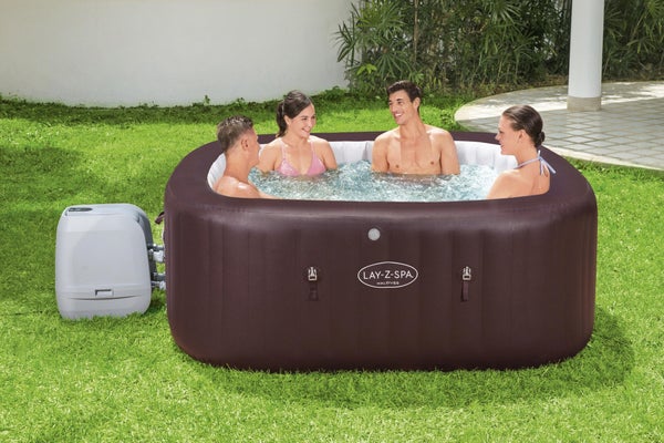 Spa gonflable LAY-Z MALDIVES BESTWAY, 5/7 places, carré