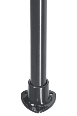 Poteau rond gris H.110 cm