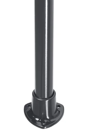 Poteau rond gris H.110 cm