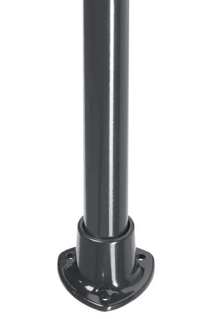 Poteau rond gris H.110 cm