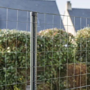 Poteau Univers D48 gris 7016 0.70 m