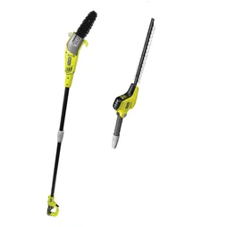 Combi Élagueuse Et Taille-Haies Sur Perche Électrique Ryobi Rp750450