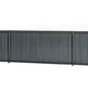 Kit Lamelles Occultantes Rigides Pvc, H.190 X L.250 Cm Anthracite,  Dirickx
