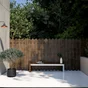 Panneau Bois Occultant Ugo, L.180 X H.180 Cm, Marron