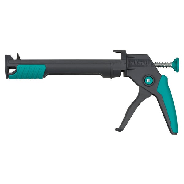 Pistolet mastic/colle stop goutte pvc Wolfcraft mg250/160kg