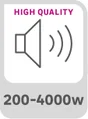 Câble Hi-Fi, 50M, Transparent