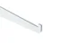 Console simple en acier verni, P.40 cm entraxe 50 mm blanc