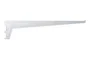 Console simple en acier verni, P.50 cm entraxe 50 mm blanc