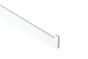 Console simple en acier verni, P.50 cm entraxe 50 mm blanc