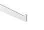 Console simple en acier verni, P.60 cm entraxe 50 mm blanc