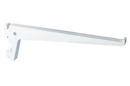 Lot De 10 Consoles Simples Acier Verni, P.25 Cm Entraxe 50 Mm