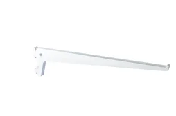 Lot De 10 Consoles Simples Acier Verni, P.35 Cm Entraxe 50 Mm