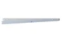 Console double en acier verni, P.27 cm entraxe 50 mm blanc