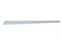 Console double en acier verni, P.37 cm entraxe 50 mm blanc