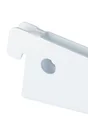 Lot De 10 Consoles Doubles Acier Verni, P.17 Cm Entraxe 50 Mm