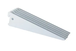 Lot De 10 Consoles Doubles Acier Verni, P.22 Cm Entraxe 50 Mm