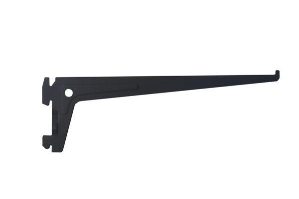 Console Simple Acier Verni, P.25 Cm Entraxe 50 Mm