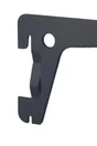Console Simple Acier Verni, P.25 Cm Entraxe 50 Mm