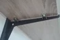 Console Simple Acier Verni, P.60 Cm Entraxe 50 Mm