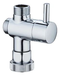 Inverseur laiton chromé 15 x 21/15 x 21 mm