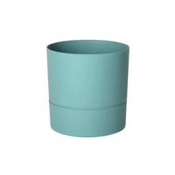 Pot Polypropylène À Réserve D'Eau Diam.19.3 L.19.3 X L.19.3 X H.19.3 Cm Vert