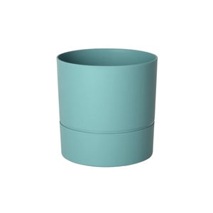 Pot Polypropylène À Réserve D'Eau Diam.19.3 L.19.3 X L.19.3 X H.19.3 Cm Vert