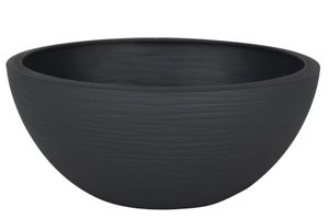 Vasque Polypropylène Eda Graphit Up, Diam.24.5 X H.10.5 Cm, Anthracite