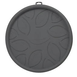 Support De Pot Polypropylène Eda Diam.34.5 X H.5.7 Cm Anthracite