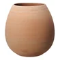 Pot En Terre Cuite Deroma, Diam. 38 X Haut. 38 Cm, Terre Cuite Rosée