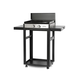 Plancha française au gaz 250 DUO LE MARQUIER, noir et inox