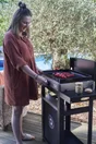 Plancha française électrique 150 DUO LE MARQUIER, noir et inox