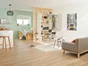 Suspension Giada E27 diam 39cm, métal noir / bois, BRILLIANT