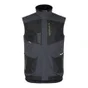 Gilet Sans Manche Ali Gris/Noir Taille S