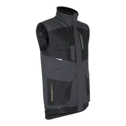 Gilet Sans Manche Ali Gris/Noir Taille M