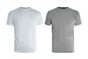 Lot De 2 Tee-Shirts De Travail Bicolore Blanc / Gris, Taille Xxl, Kapriol