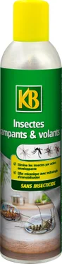 Aérosol anti-insectes volants et rampants, KB, 300 ml